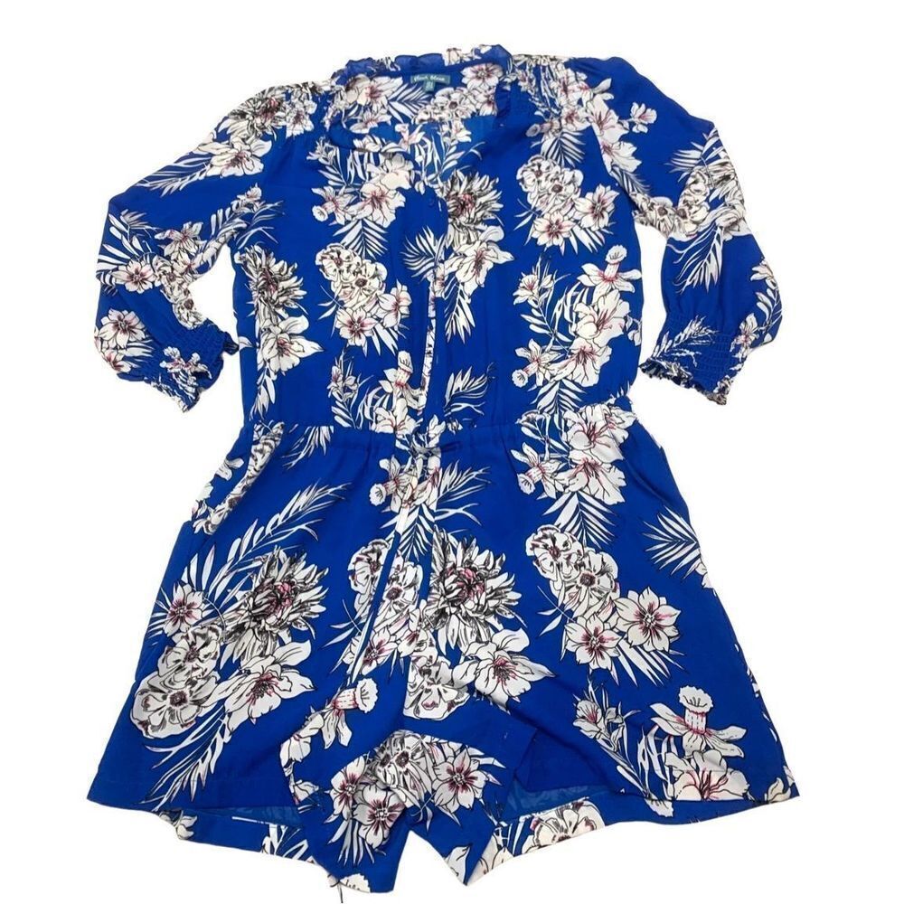 Floral Patterned Romper - Picture 2 of 14